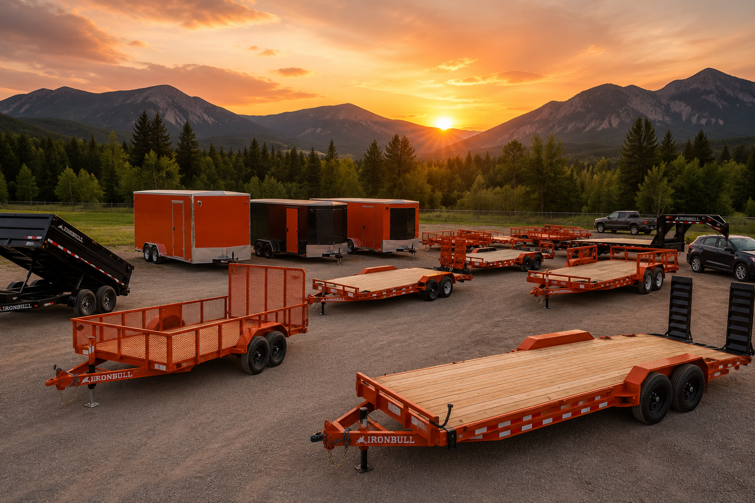 HaulRight trailer in action